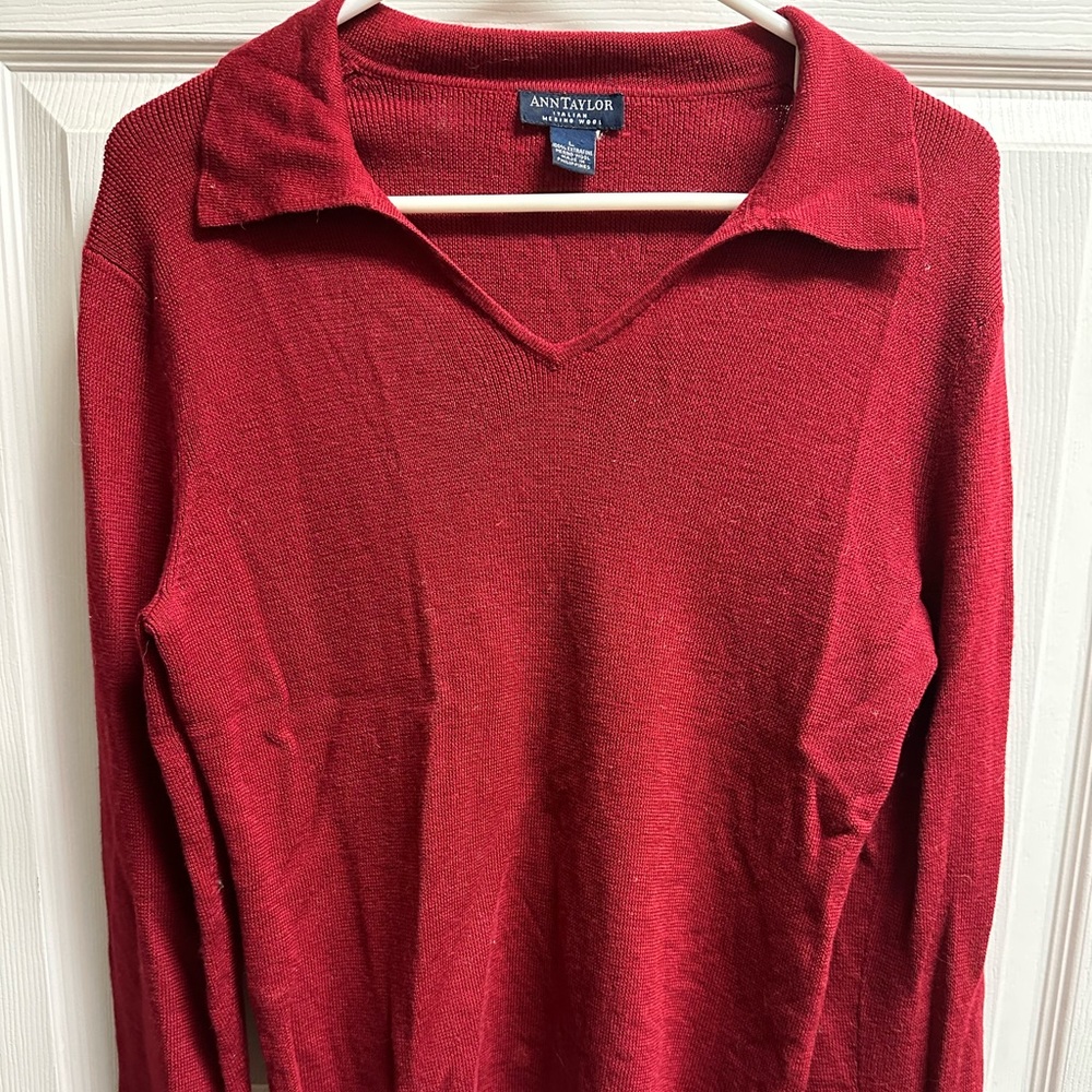 Ann Taylor Wool Top